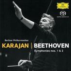 6 x Super Audio CD's Karajan - Beethoven Symphony 1 t/m 9, Cd's en Dvd's, Cd's | Klassiek, Orkest of Ballet, Ophalen of Verzenden