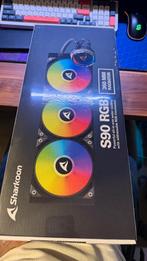 Sharkoon S90 RGB Zwart AIO Cooler, Computers en Software, Computerkoelers, Ophalen of Verzenden, Nieuw, Waterkoeling