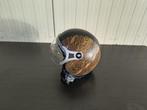 Scooterhelm met slangenprint - Maat M, Fietsen en Brommers, Brommerhelmen, Ophalen of Verzenden, Gebruikt, Medium