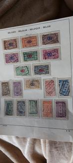 Belgische spoorwegen 1940/41, Ophalen of Verzenden, Gestempeld, Treinen, Gestempeld