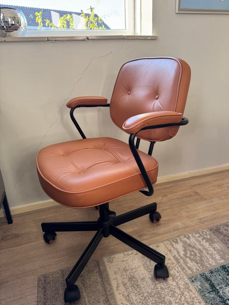 IKEA ALEFJÄLL Bureaustoel bruin, Huis en Inrichting, Bureaustoelen, Ophalen, Zo goed als nieuw, Bruin, Bureaustoel