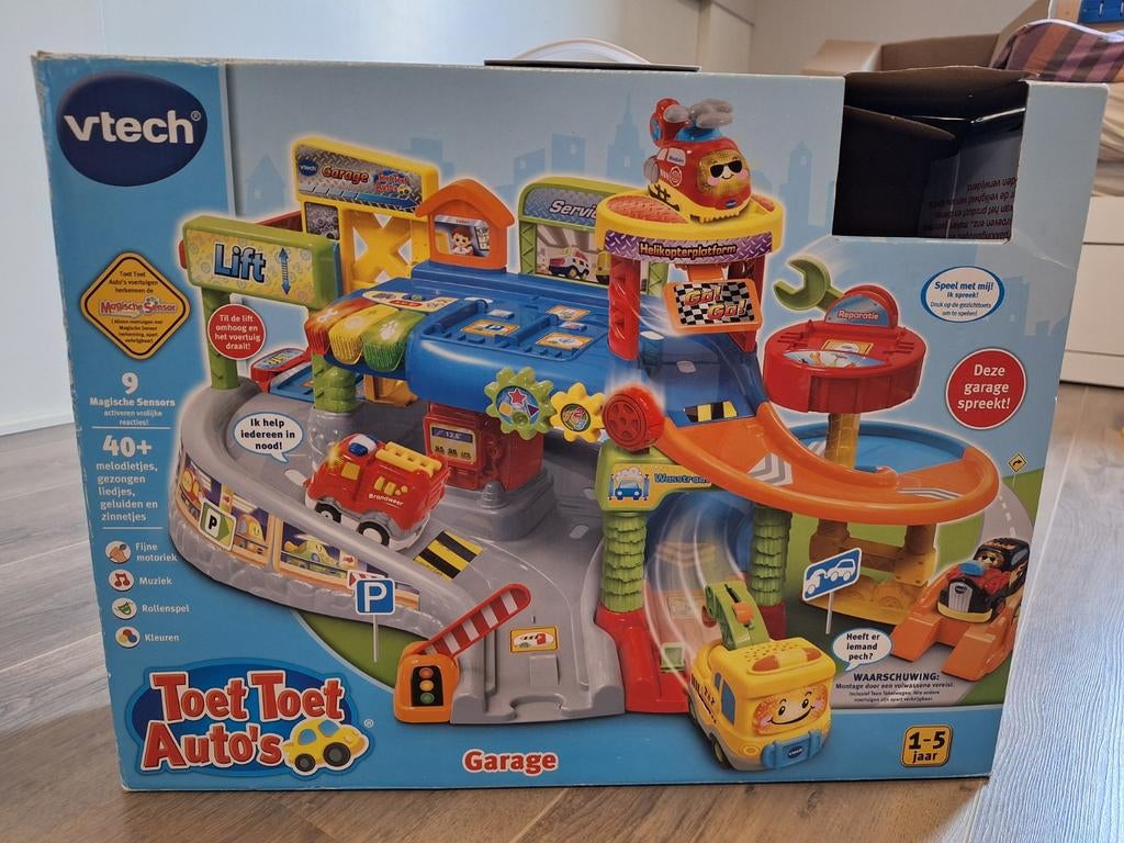 3 verschillende VTech Toet toet en Zoef zoef sets, Ophalen of Verzenden, Handmatig, Overige merken
