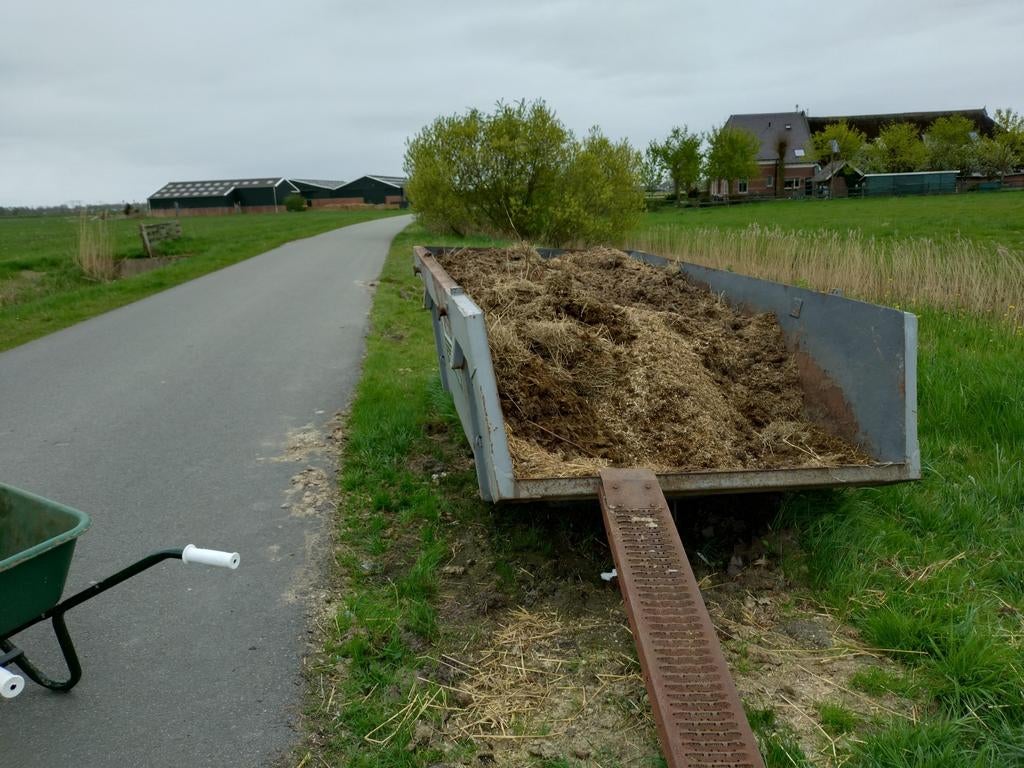 Gratis paardenmest, Tuin en Terras, Aarde en Mest, Ophalen, Mest