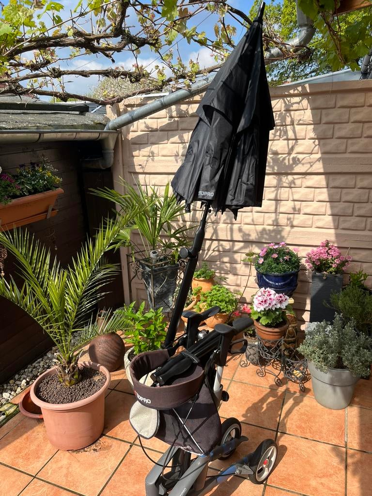 Origineel TOPRO Rolattor voor zon or regenparaplu, Diversen, Ophalen