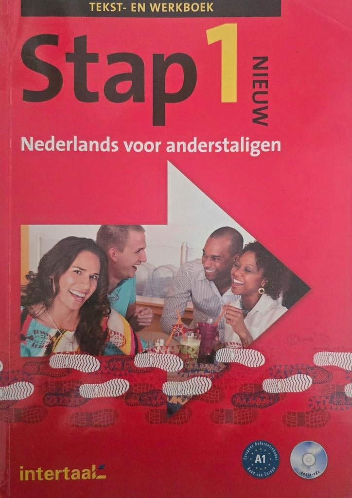 Stap 1 & 2 Nederlands voor anderstaligen + grammatica, Ophalen of Verzenden, Zo goed als nieuw, Overige niveaus, Diverse auteurs