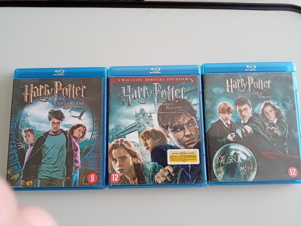 Harry Potter Blu-ray films - Gebruikt, Cd's en Dvd's, Blu-ray, Ophalen of Verzenden, Gebruikt, Science Fiction en Fantasy, Boxset