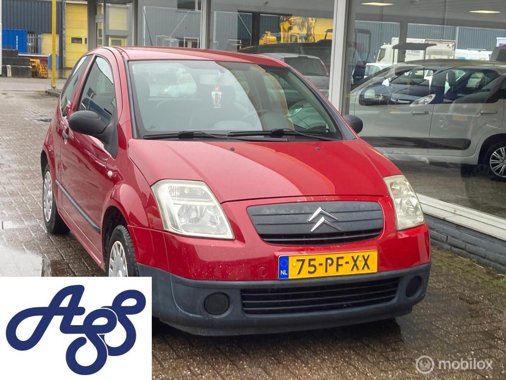 Citroen C2 1.1i Séduction, Voorwielaandrijving, 450 kg, 31 €/maand, 4 cilinders