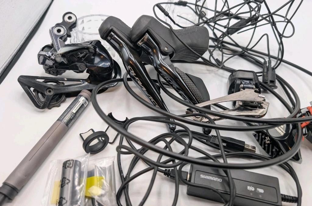 Shimano Dura Ace Di2 R9170 Disc Groep 2x11, Ophalen of Verzenden, Zo goed als nieuw, Racefiets