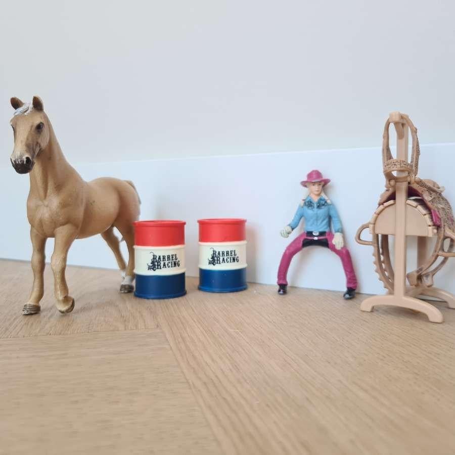 Schleich western set, Ophalen of Verzenden, Gebruikt