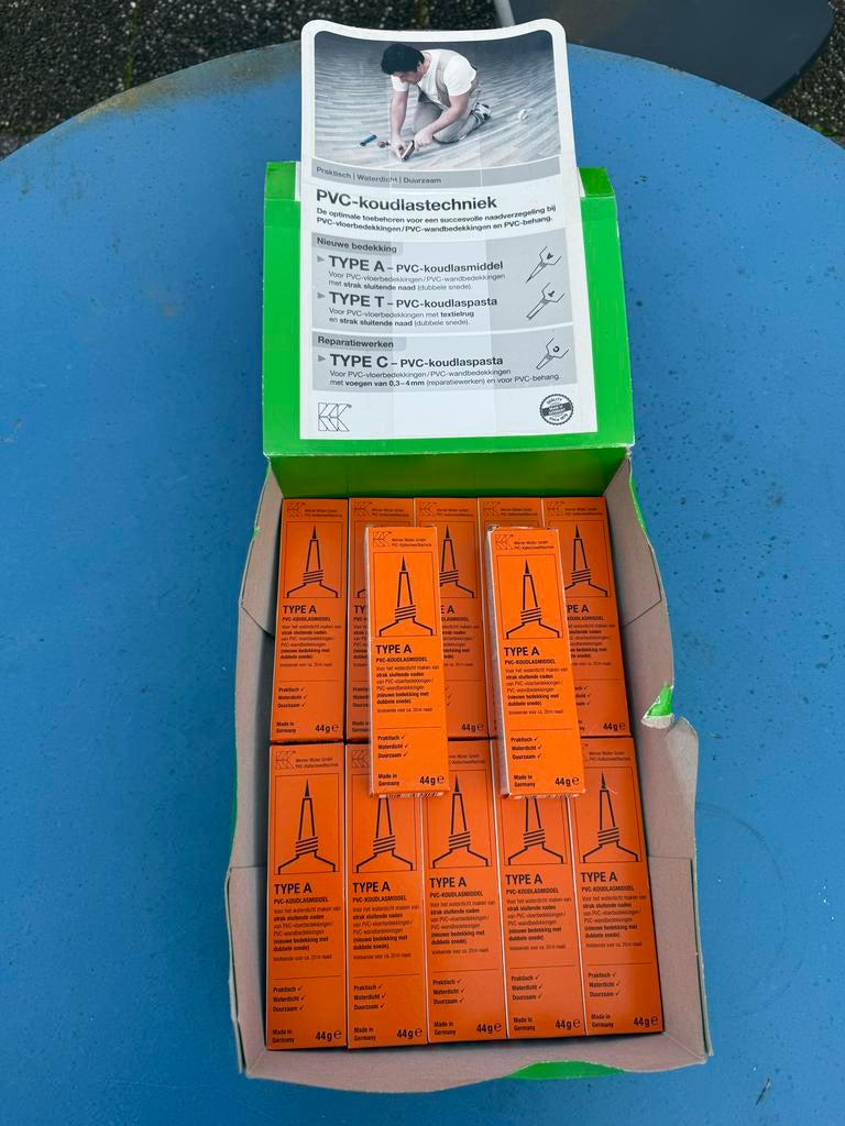 12 stuks PVC koudlasmiddel, Ophalen of Verzenden