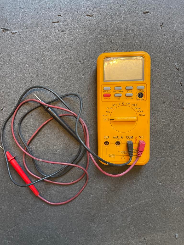 Voltcraft 95 Multimeter - Gebruikt, Doe-het-zelf en Verbouw, Meetapparatuur, Ophalen, Gebruikt, Multimeter