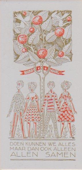 Mosa Herdenkingstegel Koningshuis 1937-1962, Ophalen of Verzenden, Zo goed als nieuw, Nederland, Overige typen