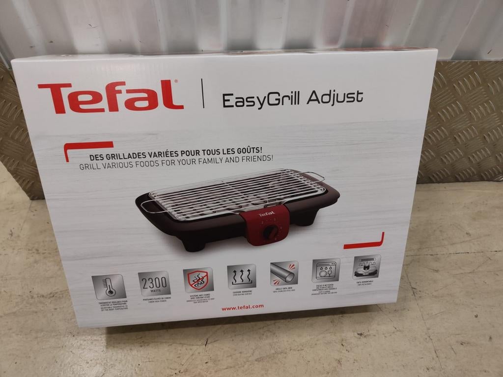 Tefal Easy Grill adjust nieuw in doos, Tuin en Terras, Ophalen of Verzenden, Nieuw