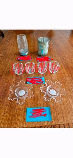 Mooie glazen waxine houders, Ophalen of Verzenden, Zo goed als nieuw