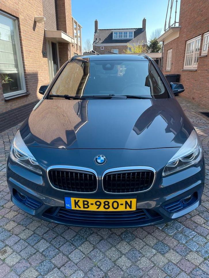 BMW 2-Serie Active Tourer 2.0 218D AUT 2016 Grijs, Auto's, BMW, Particulier, 2-Serie Active Tourer, ABS, Adaptive Cruise Control
