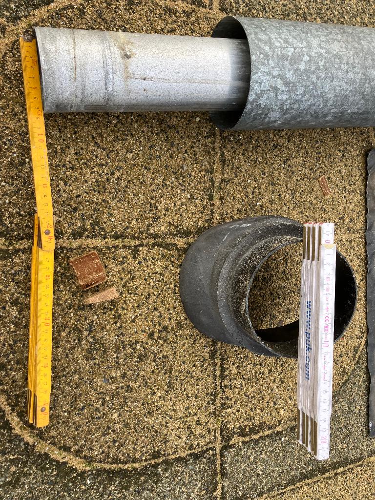 Dakdoorvoer CV ketel, Ophalen, Gebruikt