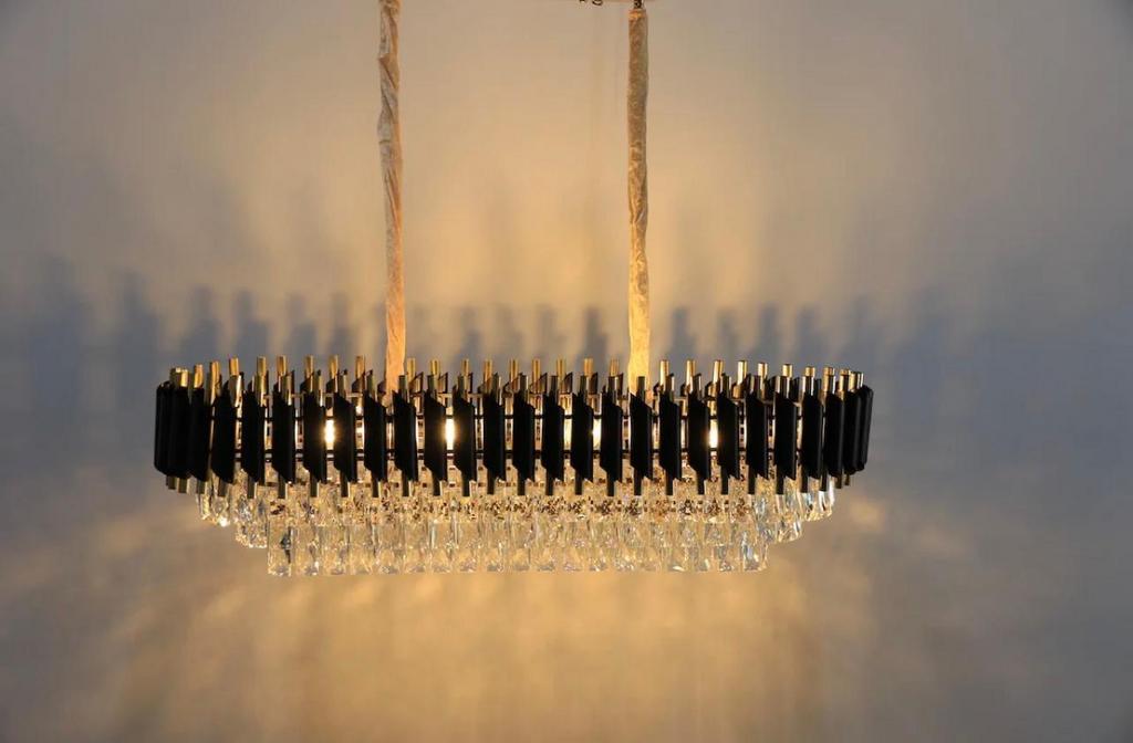 Modern eric kuster hanglamp nieuw pearl chandelier zakkroon, Glas, Verzenden, Nieuw, Eric Kuster