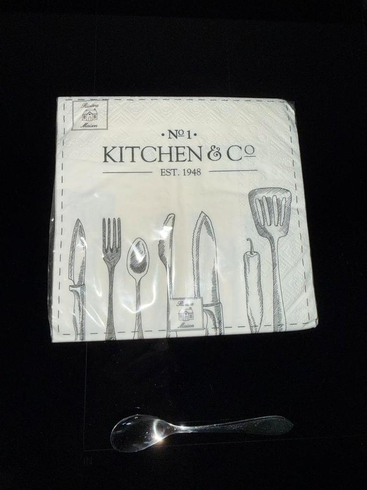 Servetten Riviera Maison Kitchen & Co Nieuw, Huis en Inrichting, Keuken | Textiel, Nieuw, Ophalen of Verzenden