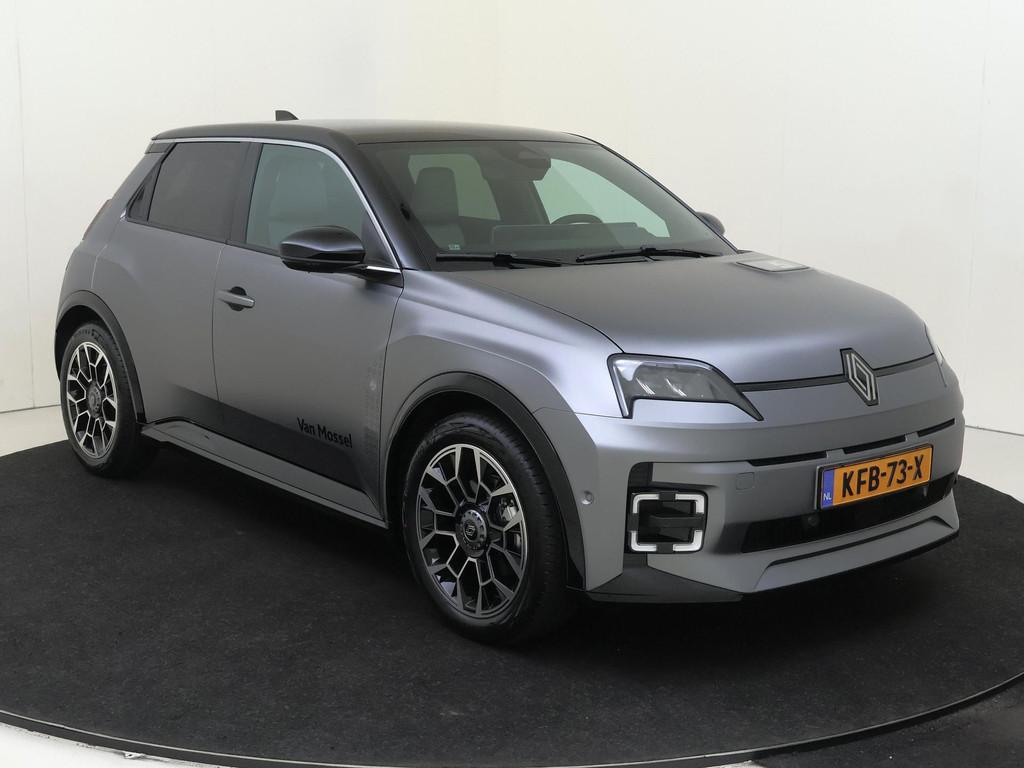 Renault 5 comfort range Roland-Garros 52 kWh | Draadloze App, Auto's, Renault, Adaptive Cruise Control, Leder en Stof, Origineel Nederlands