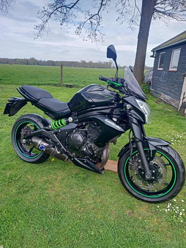Kawasaki ER-6N - Sportieve Naked Bike, Motoren, 2 cilinders, Gebruikt, Particulier, ABS