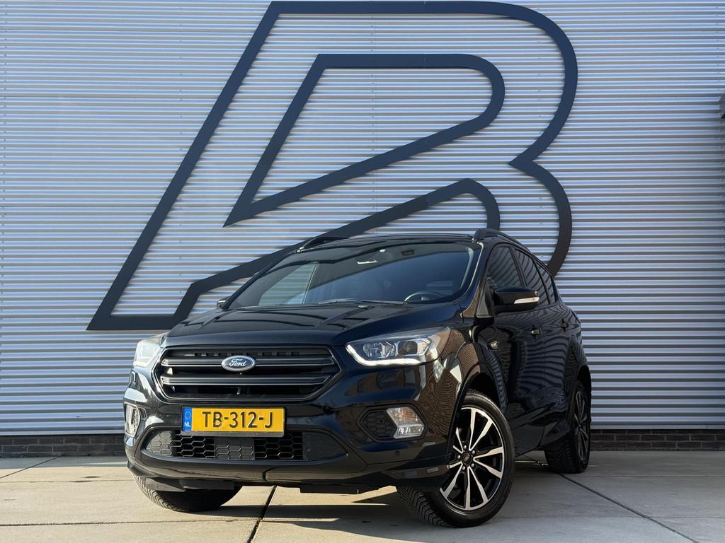 Ford Kuga 1.5 EcoBoost ST Line Navi|Camera|Trekhaak|Clima|Ha, Auto's, Ford, Euro 6, 4 cilinders, Leder en Stof, Zwart