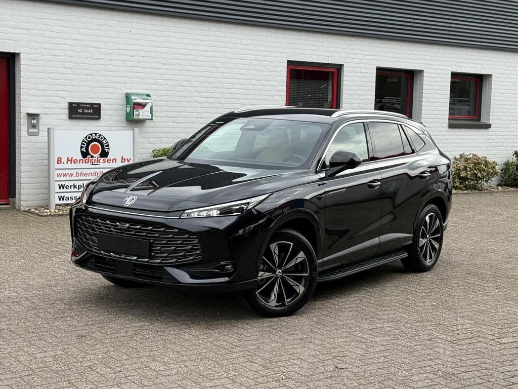 MG Hs 1.5T GDI PHEV Aut Comfort/ Nieuwe voorraad auto/ Beige, Auto's, MG, Automaat, Stof, Gebruikt, 4 cilinders