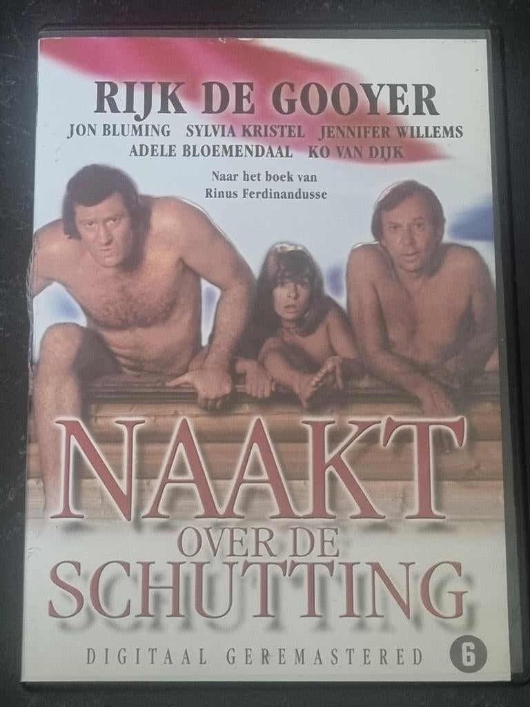 Naakt over de Schutting - Digitale Remastered DVD, Cd's en Dvd's, Dvd's | Nederlandstalig, Ophalen of Verzenden, Zo goed als nieuw