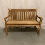 Tuinbank - massief teakhout - 120 cm breed - Bij TTM Wonen, TTM Wonen, Meubels – (Perzische) Tapijten en Woonaccessoires, Taag 63, 2491 CS, Den Haag (Forepark)