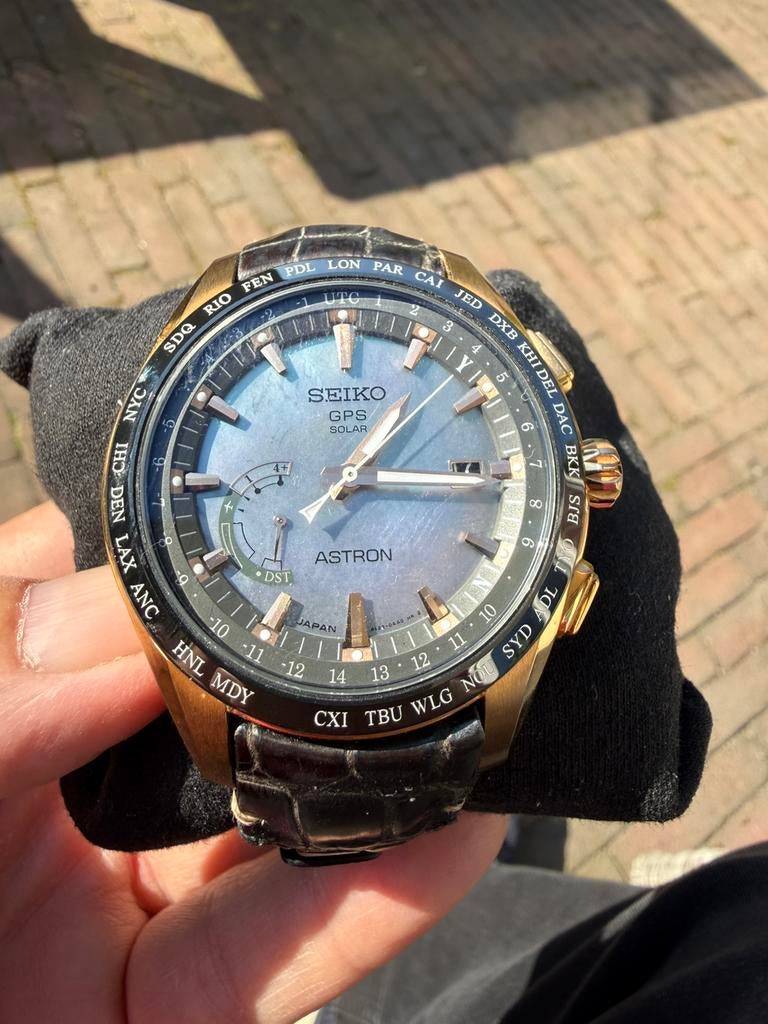 SEIKO ASTRON NOVAK DJOKOVIC LIMITED EDITION, Ophalen of Verzenden, Zo goed als nieuw, Overige merken