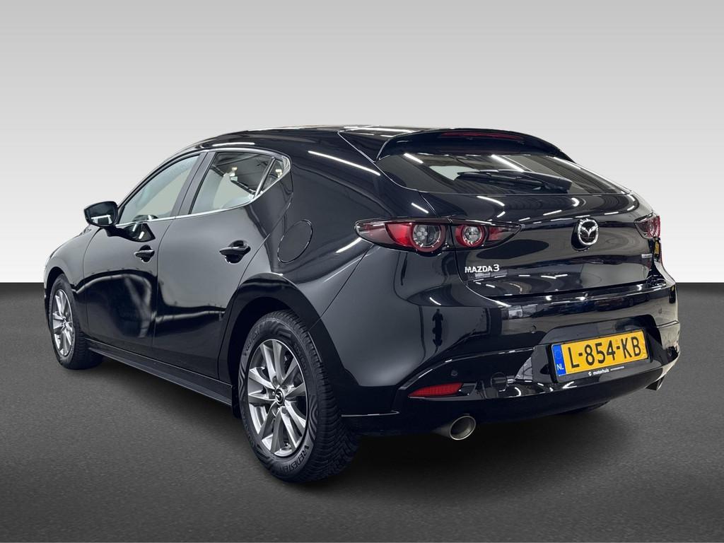 Mazda 3 2.0 e-SkyActiv-X M Hybrid 186, Auto's, Mazda, 1998 cc, Gebruikt, Zwart, Origineel Nederlands