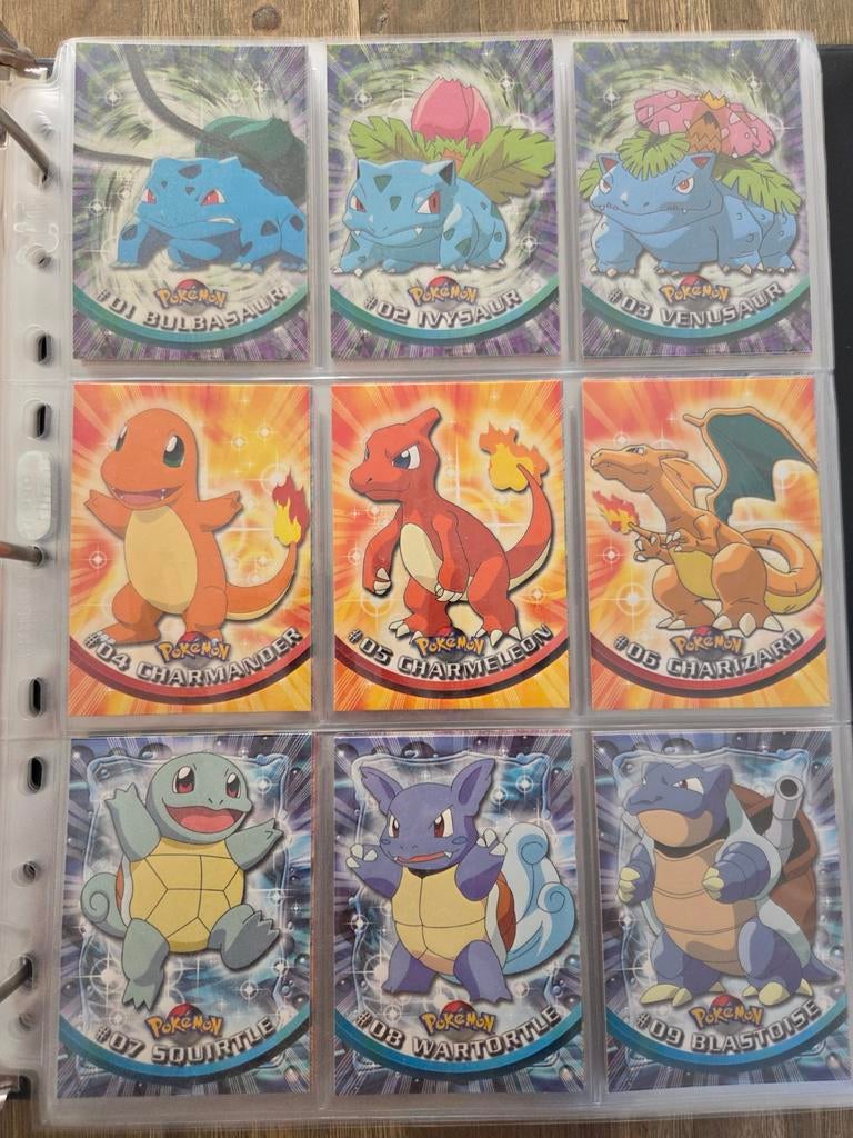TOPPS pokemon kaarten compleet. EXCELLENT/NM conditie!, Hobby en Vrije tijd, Verzamelkaartspellen | Pokémon, Ophalen of Verzenden