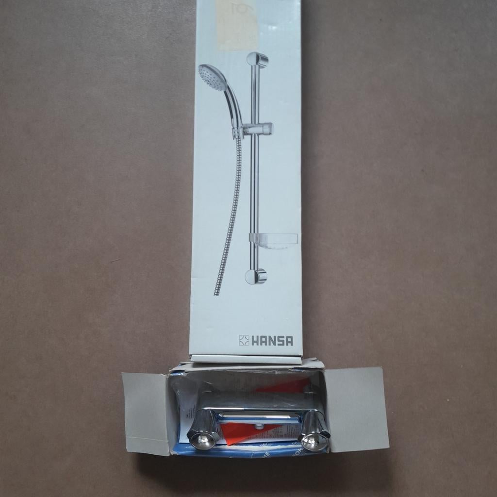 Thermostaat kraan met douche slang en kop - Hansa, Ophalen of Verzenden