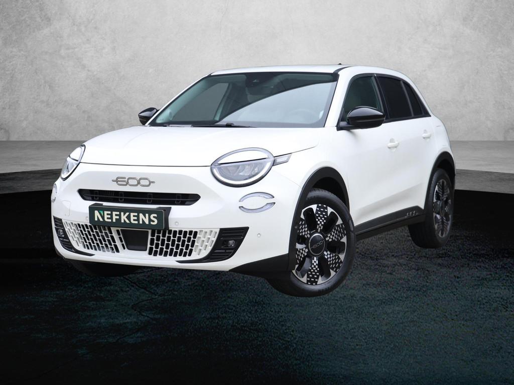 Fiat 600 1.2 Hybrid 110pk La Prima Automaat | Navigatie | Ac, Auto's, Fiat, Automaat, Adaptive Cruise Control, Gebruikt, 1199 cc