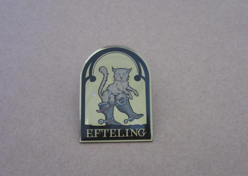 Efteling Smidje pin Gelaarsde Kat, Verzamelen, Verzenden, Zo goed als nieuw, Overige typen