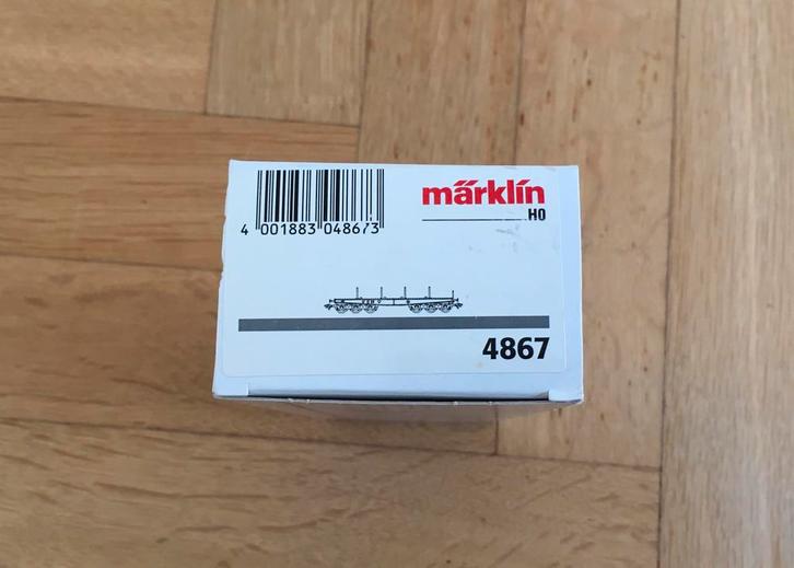 Te koop: Marklin 4867 Zwarelastwagen van de DRG / DR in OVP., Hobby en Vrije tijd, Modeltreinen | H0, Zo goed als nieuw, Wagon