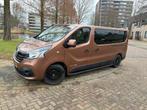 Renault Trafic 2017 6 persoons dubbel cabine 2 x schuifdeur, Stof, Zwart, Bruin, Renault