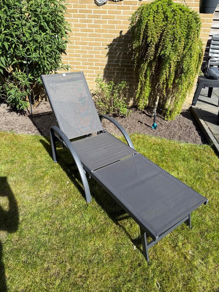 Lichtgewicht Aluminium Ligstoel / Vissersstoel, Ophalen, Gebruikt, Aluminium, Verstelbaar