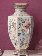 Franklin Mint Vaas 'Hundred Flowers' - Prachtig Porselein, Ophalen of Verzenden