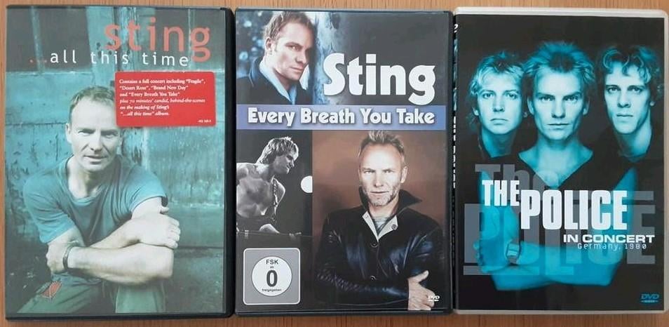 3 dvd Sting police, Ophalen of Verzenden