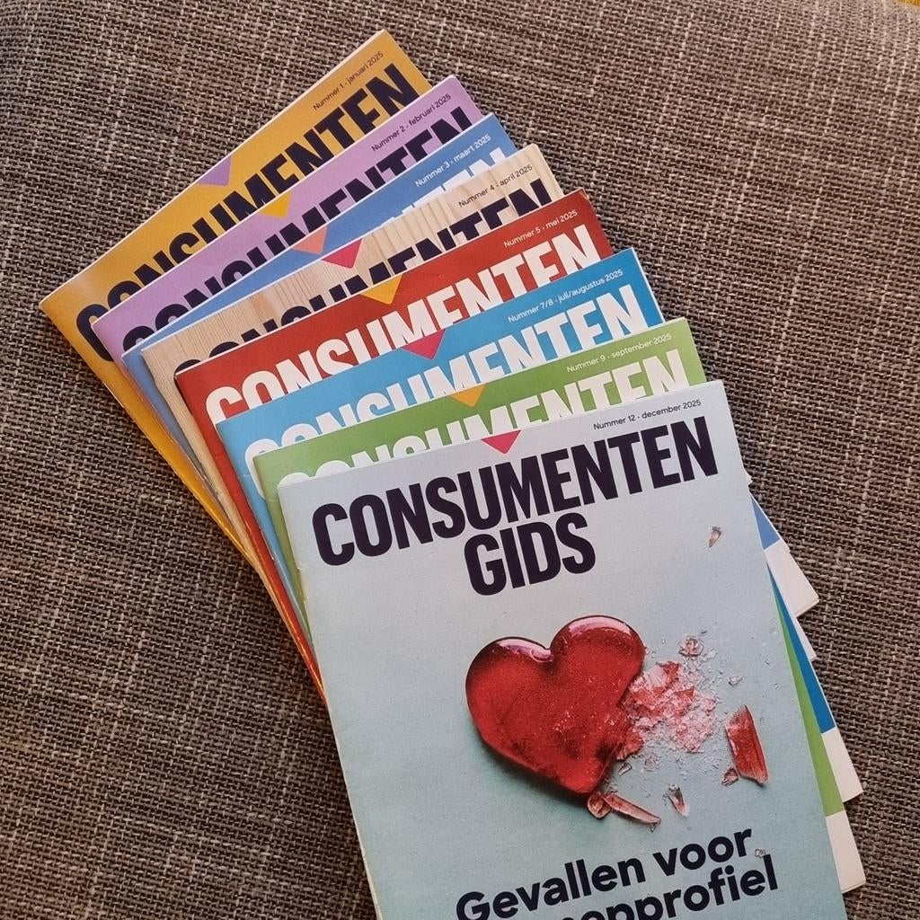 Consumentengids - 8 nummers - GRATIS, Boeken, Tijdschriften en Kranten, Ophalen
