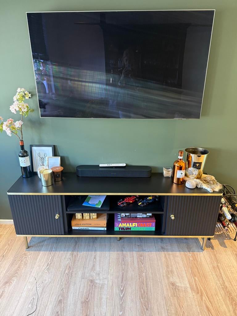 Luxe tv meubel, Ophalen of Verzenden, Zo goed als nieuw, 25 tot 50 cm, Minder dan 100 cm