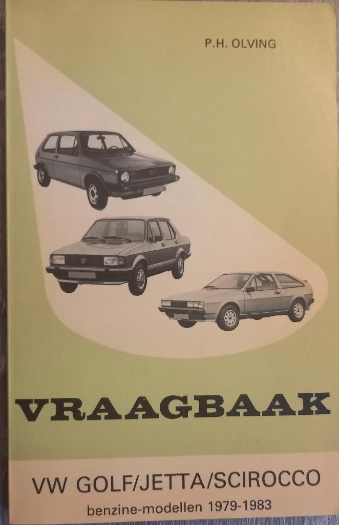 VW Golf / Jetta/ Scirocco, Auto diversen, Handleidingen en Instructieboekjes, Ophalen of Verzenden