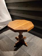Eiken bijzet tafeltje - opknapper, Huis en Inrichting, Tafels | Bijzettafels, Ophalen, Minder dan 45 cm, Minder dan 55 cm, Gebruikt