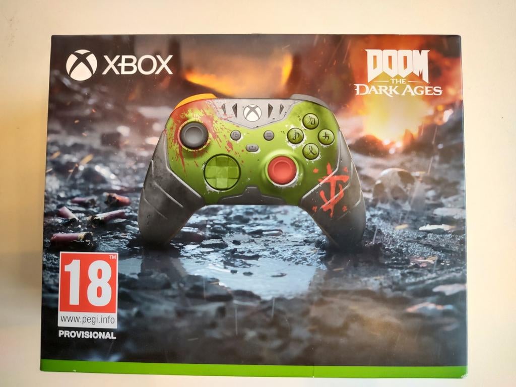 Xbox Controller - Doom The Dark Age - Limited Edition, Spelcomputers en Games, Xbox Series S, Nieuw, Ophalen of Verzenden, Controller