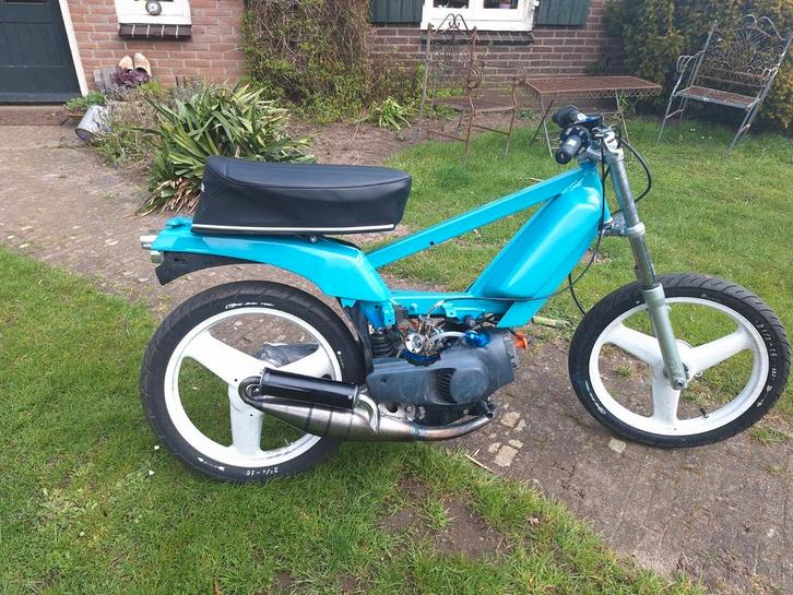 Peugeot fox 70cc malossi, Fietsen en Brommers, Brommers | Crossbrommers, Zo goed als nieuw, Overige merken, Ophalen