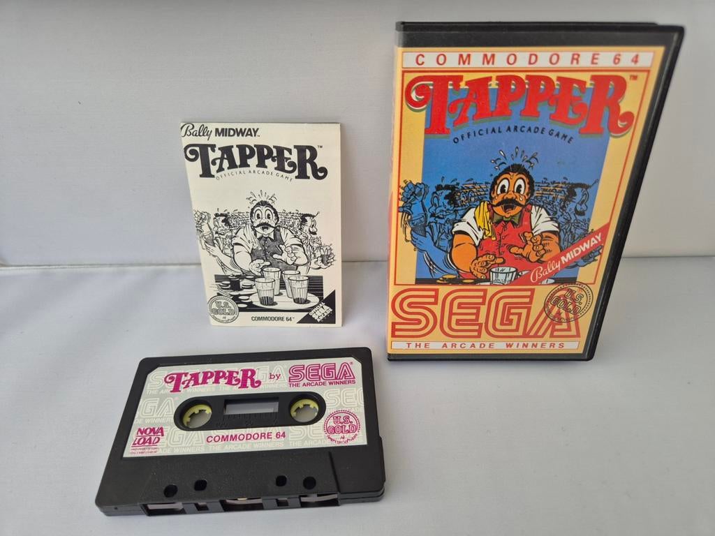 Tapper Commodore 64, Computers en Software, Vintage Computers, Ophalen of Verzenden