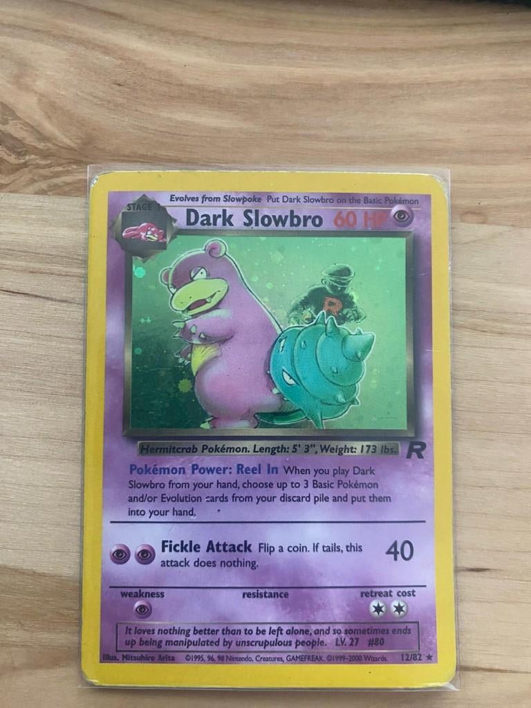 12/82 Dark Slowbro (Foil), Ophalen of Verzenden, Gebruikt, Foil