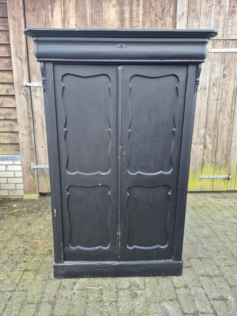 Mooie antieke kast brocante, Ophalen