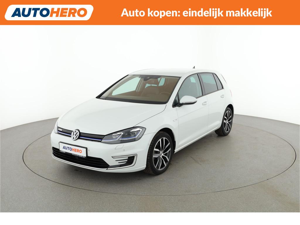 Volkswagen e-Golf E-DITION l ZL89041 l (bj 2019, automaat), Auto's, Volkswagen, 136 pk, Gebruikt, 35 kWh, Met garantie (alle)