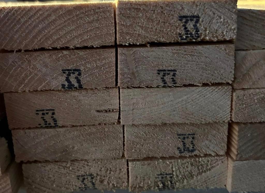 Panlatten 21x59mm lengte 3.90m, Ophalen, Minder dan 25 mm, Overige typen, Nieuw